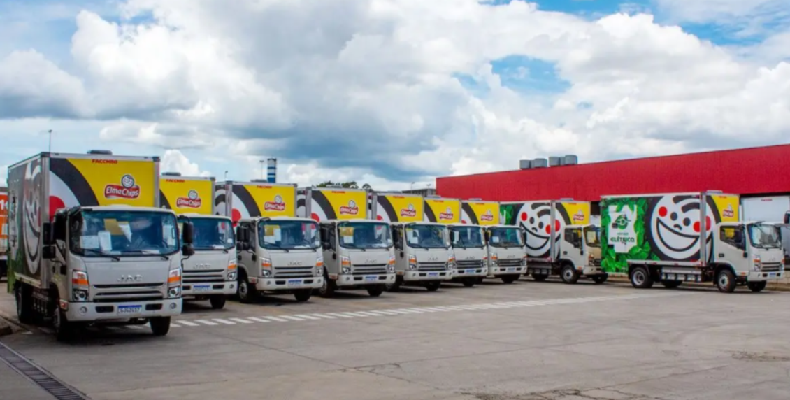 Caminhões elétricos da JAC Motors começam a rodar na frota da PepsiCo