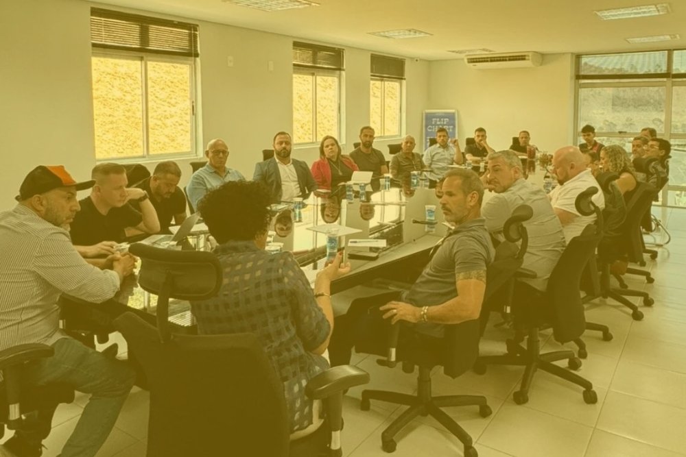 Reunião dos presidentes das associações na FENACAT